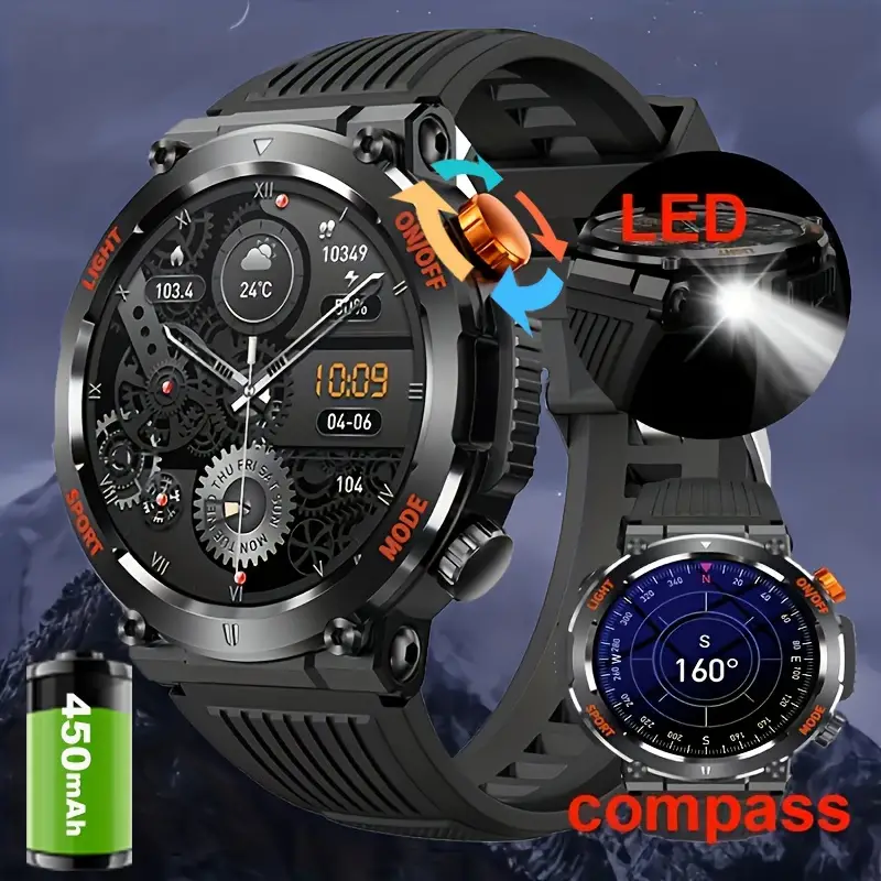 T3800 Android Smart Watch Men 4G Network BT Call GPS X8 Ultra S2 Smartwatch