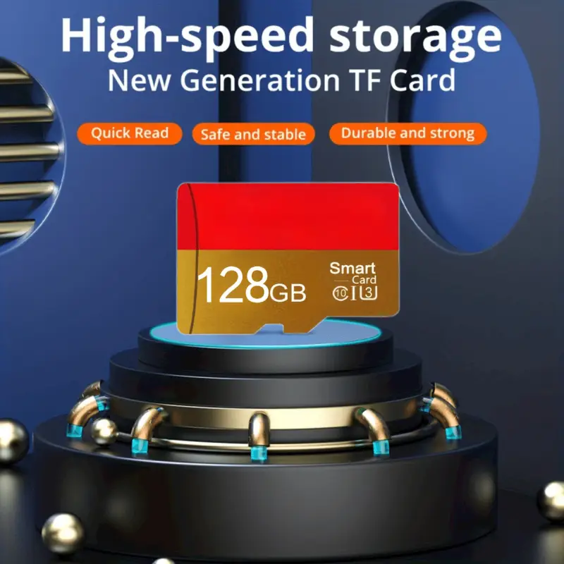 Micro SD Card U3, A2, Class 10-Ideal for Smartphones & Cameras, Includes SD Adapter