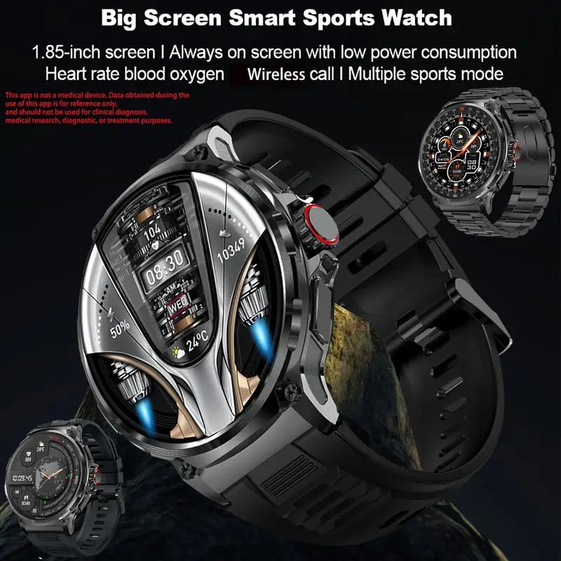 T3800 Android Smart Watch Men 4G Network BT Call GPS X8 Ultra S2 Smartwatch