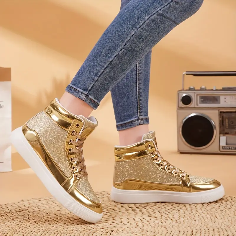 Women's Streetwear Pro Style High Top Platform Fashion/Casual Shoes