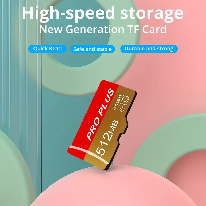 Micro SD Card U3, A2, Class 10-Ideal for Smartphones & Cameras, Includes SD Adapter