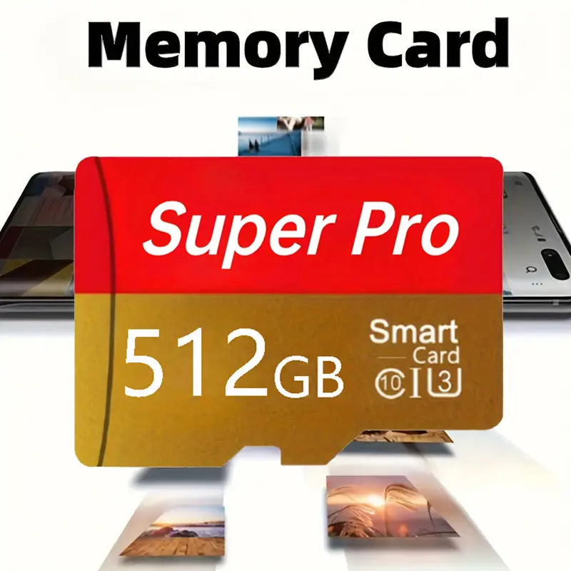 Micro SD Card U3, A2, Class 10-Ideal for Smartphones & Cameras, Includes SD Adapter