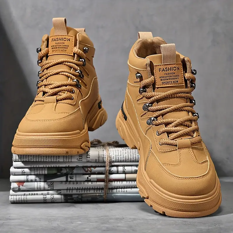 Men's Streetwear Pro Style High Top Platform Fashion/Casual Shoes