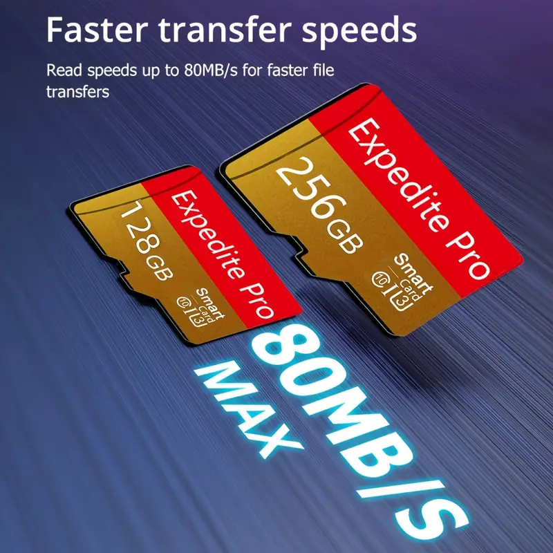 Micro SD Card U3, A2, Class 10-Ideal for Smartphones & Cameras, Includes SD Adapter