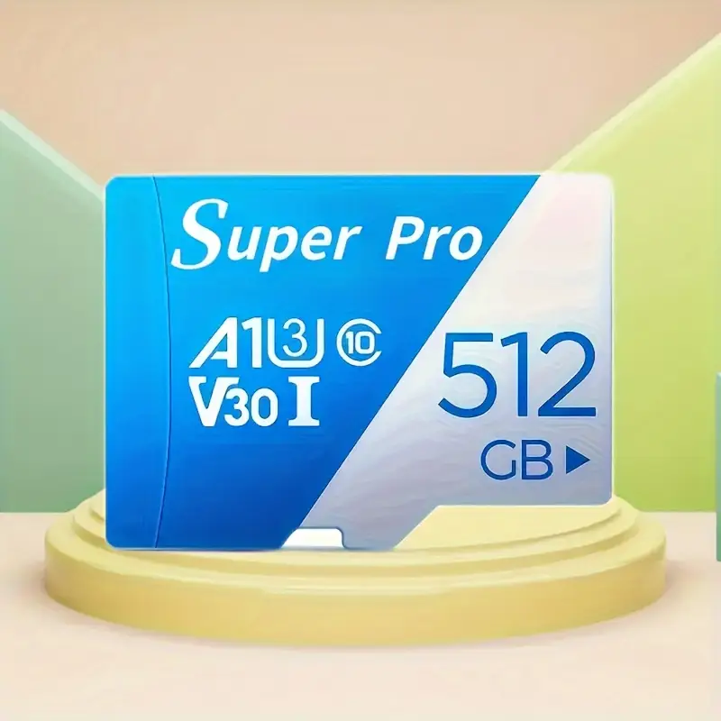 Micro SD Card U3, A2, Class 10-Ideal for Smartphones & Cameras, Includes SD Adapter