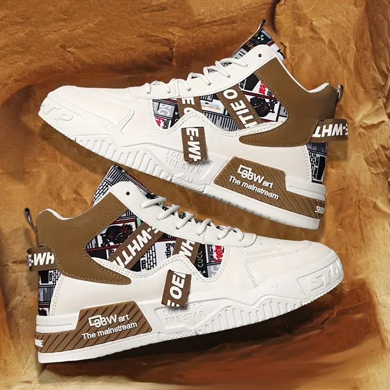 Men's Streetwear Pro Style High Top Platform Fashion/Casual Shoes