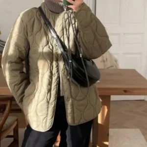 Name: Elegant Mid-Length Hooded Coat with Plush Fur Trim, Versatile Trendy Colors for Women