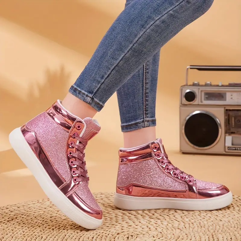 Women's Streetwear Pro Style High Top Platform Fashion/Casual Shoes