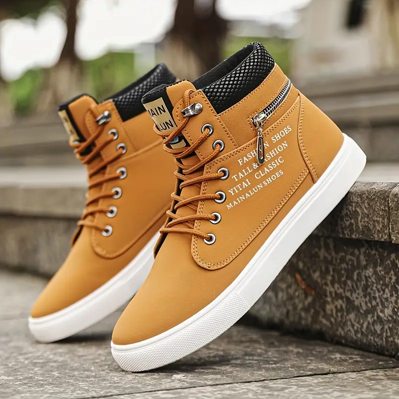 Men's Streetwear Pro Style High Top Platform Fashion/Casual Shoes
