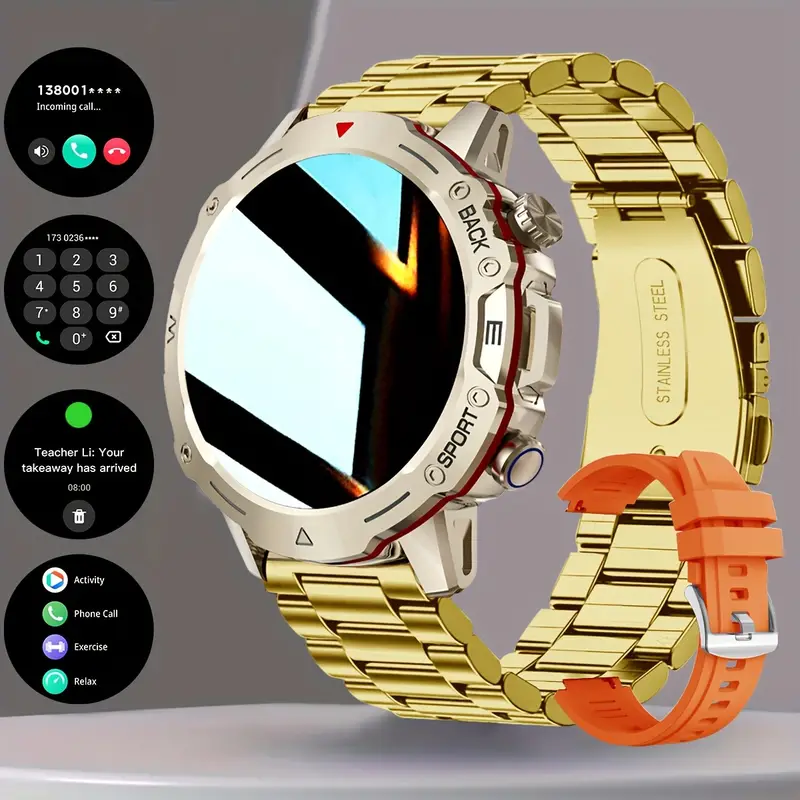 T3800 Android Smart Watch Men 4G Network BT Call GPS X8 Ultra S2 Smartwatch