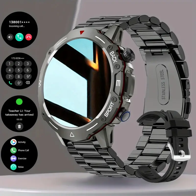 T3800 Android Smart Watch Men 4G Network BT Call GPS X8 Ultra S2 Smartwatch