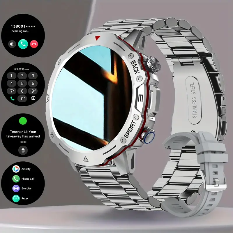 T3800 Android Smart Watch Men 4G Network BT Call GPS X8 Ultra S2 Smartwatch