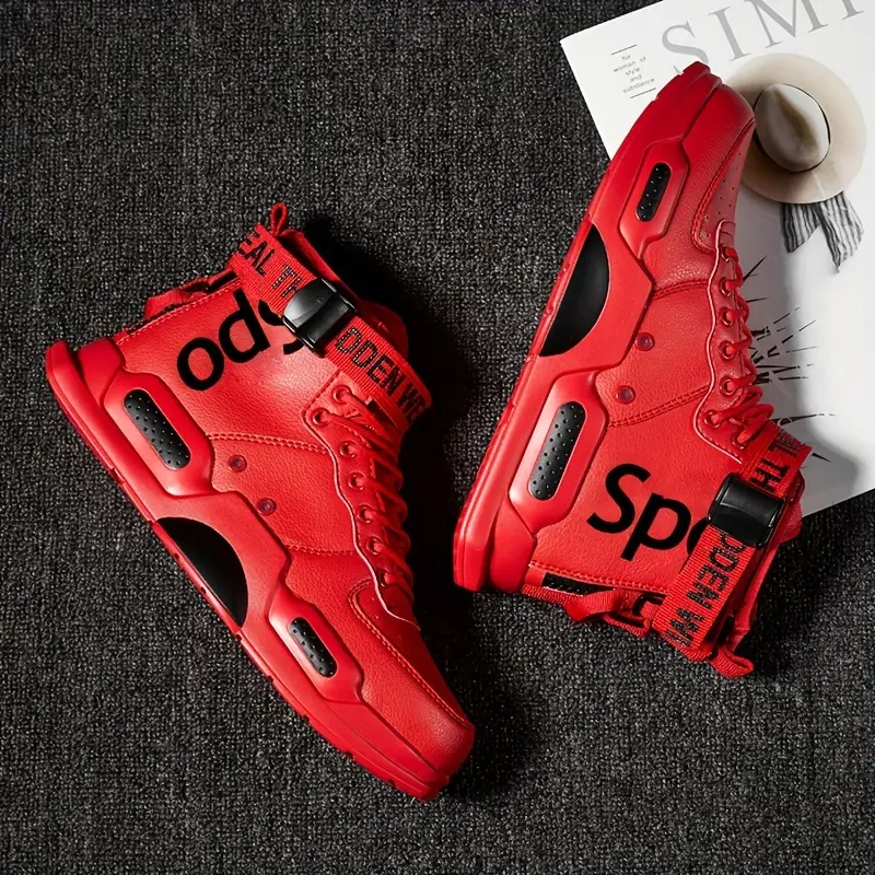 Men's Streetwear Pro Style High Top Platform Fashion/Casual Shoes