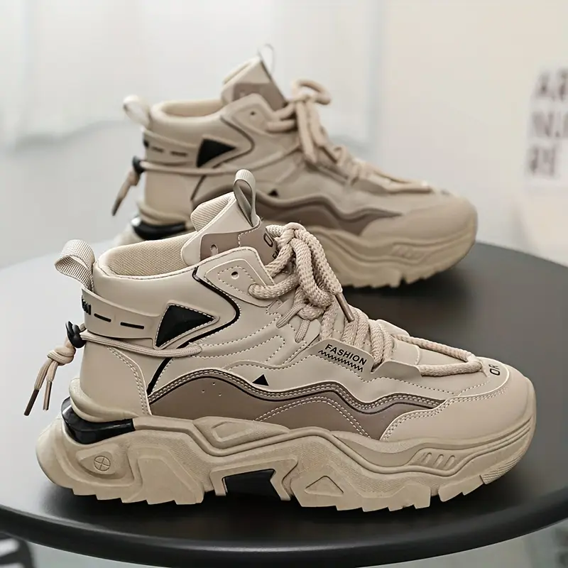 Men's Streetwear Pro Style High Top Platform Fashion/Casual Shoes