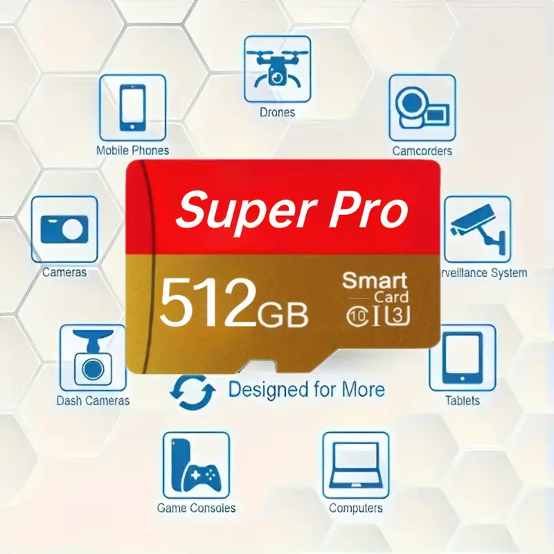 Micro SD Card U3, A2, Class 10-Ideal for Smartphones & Cameras, Includes SD Adapter