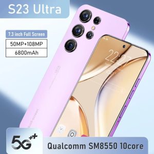 8+256GB Dual SIM Android SmartPhone '' Full HD Display, Built-In Pen, Unlocked For Worldwide Use - High-Performance 13+48MP Camera