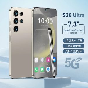 8+256GB Dual SIM Android SmartPhone '' Full HD Display, Built-In Pen, Unlocked For Worldwide Use - High-Performance 13+48MP Camera