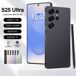 8+256GB Dual SIM Android SmartPhone '' Full HD Display, Built-In Pen, Unlocked For Worldwide Use - High-Performance 13+48MP Camera