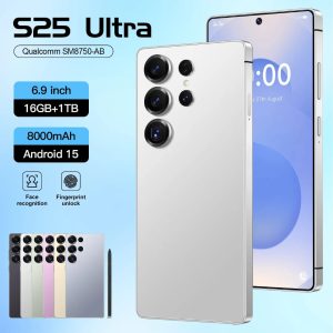 8+256GB Dual SIM Android SmartPhone '' Full HD Display, Built-In Pen, Unlocked For Worldwide Use - High-Performance 13+48MP Camera