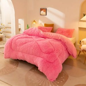 Ultra-Soft Quilted Blanket] 1pc Ultra-Soft Quilted Blanket | Lightweight & Portable, Machine Washable, Contemporary Style