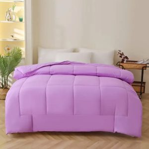 Ultra-Soft Quilted Blanket] 1pc Ultra-Soft Quilted Blanket | Lightweight & Portable, Machine Washable, Contemporary Style