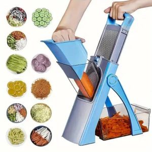 Multifunctional Vegetable Shredder, Manual Food Grater, Onion Chopper
