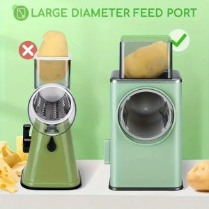 Multifunctional Vegetable Shredder, Manual Food Grater, Onion Chopper