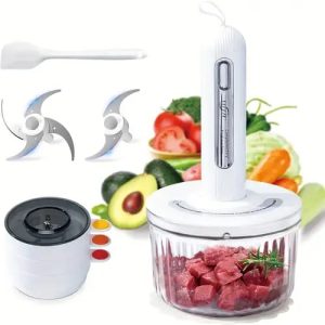 Multifunctional Vegetable Shredder, Manual Food Grater, Onion Chopper