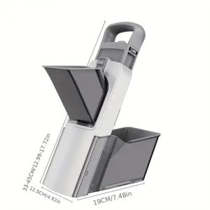 Multifunctional Vegetable Shredder, Manual Food Grater, Onion Chopper