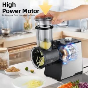 Multifunctional Vegetable Shredder, Manual Food Grater, Onion Chopper