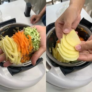 Multifunctional Vegetable Shredder, Manual Food Grater, Onion Chopper