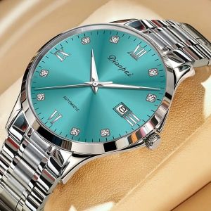 2025 New Elegant Men's Dual Calendar Multifunctional Luminous Steel Strap