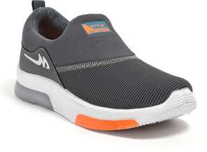 Men'S 2025 Spring High-Top Sneakers - White & Red Casual Fashion Sneakers with Lace-Up Closure, All-Season Outdoor Running Shoes