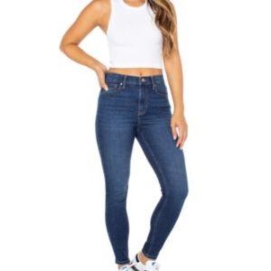 High Rise Skinny Ankle Jeans