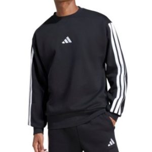 Men's Essentials 3-Stripes Fleece Sweatshirt