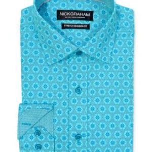 Men's Hexagon Star Dress Shirt