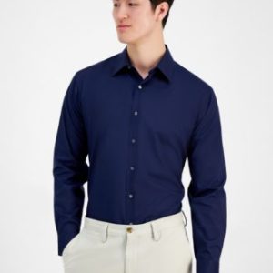 Men's Regular-Fit Dress Shirt, Created for Mivy's