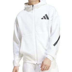 Men's Z.N.E. Classic Fit Long Sleeve Zip-Front Logo Hoodie