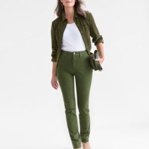 Petite High Rise Natural Straight-Leg Jeans, Created for Mivy's