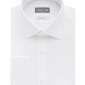 Regular Fit Airsoft Non-Iron Performance French Cuff Dress Shirt