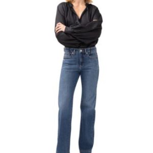 Women's Avery High Rise Curvy Fit Trouser Jeans