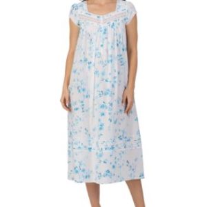 Women's Cotton Cap-Sleeve Ballet Nightgown