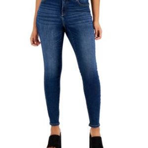Women's Curvy Mid Rise Skinny Jeans, Created for Mivy's