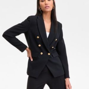 Women's Double-Breasted Blazer, Exclusively at Mivy's