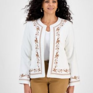 Women's Embroidered Jacket, Mivy's Exclusive