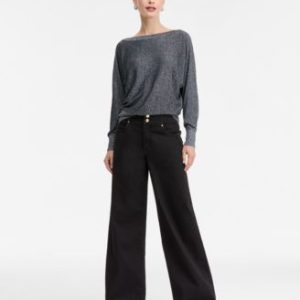 Women's High-Rise Wide-Leg Jeans, Mivy's Exclusive