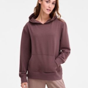 Women's Kangaroo-Pocket Fleece Hoodie, Created for Mivy's