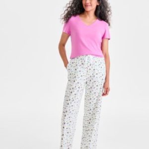 Women's Knit Pajama Pants, Exclusively at Mivy's