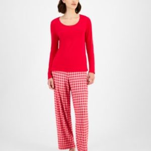 Women's Long Sleeve Pointelle Top, Mivy's Exclusive