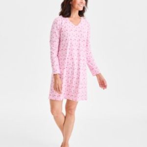 Women's Printed Jersey Sleepshirt